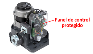 Motor portón ROLLER600F panel de control protegido 300x176